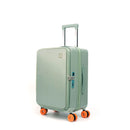 Conjuntos de bagagem multifuncional trole caso de viagem expansível com suporte de copo carregamento usb caso de embarque conjunto mala