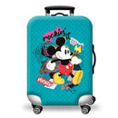 Malas Disney Mickey, malas grossas e elásticas de desenho animado, malas trole de 18 a 32 polegadas, acessórios de viagem