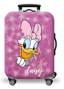 Malas Disney Mickey, malas grossas e elásticas de desenho animado, malas trole de 18 a 32 polegadas, acessórios de viagem