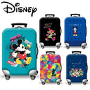 Malas Disney Mickey, malas grossas e elásticas de desenho animado, malas trole de 18 a 32 polegadas, acessórios de viagem