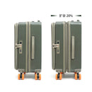 Conjuntos de bagagem multifuncional trole caso de viagem expansível com suporte de copo carregamento usb caso de embarque conjunto mala