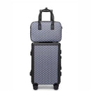 Formsia 20 "24" Polegada feminino girador retro quadro de alumínio trole saco mala de viagem conjunto bagagem de mão na roda