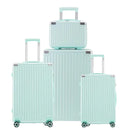 Formsia Spinner-ABS Viagem Mala Set, Hardside Trolley Case, conjuntos de bagagem, 3pcs