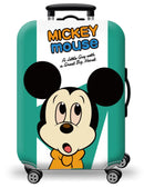 Malas Disney Mickey, malas grossas e elásticas de desenho animado, malas trole de 18 a 32 polegadas, acessórios de viagem