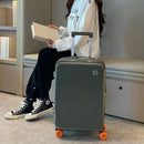 Conjuntos de bagagem multifuncional trole caso de viagem expansível com suporte de copo carregamento usb caso de embarque conjunto mala